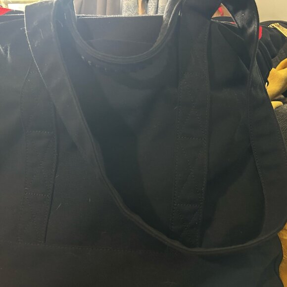 Aimee Kestenberg x Venessa Arizaga Black Embroidered Canvas Tote SOLD OUT ONLINE - Picture 3 of 11